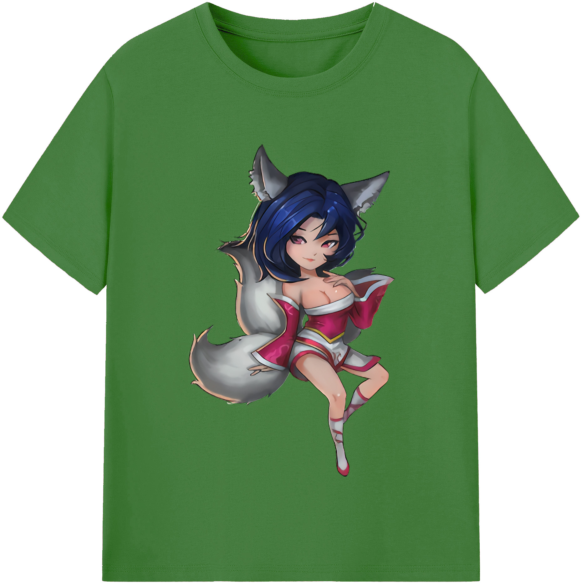 （画像用） リーグ・オブ・レジェンド League of Legends LOL レディースカジュアルプリントTシャツ（綿100％）